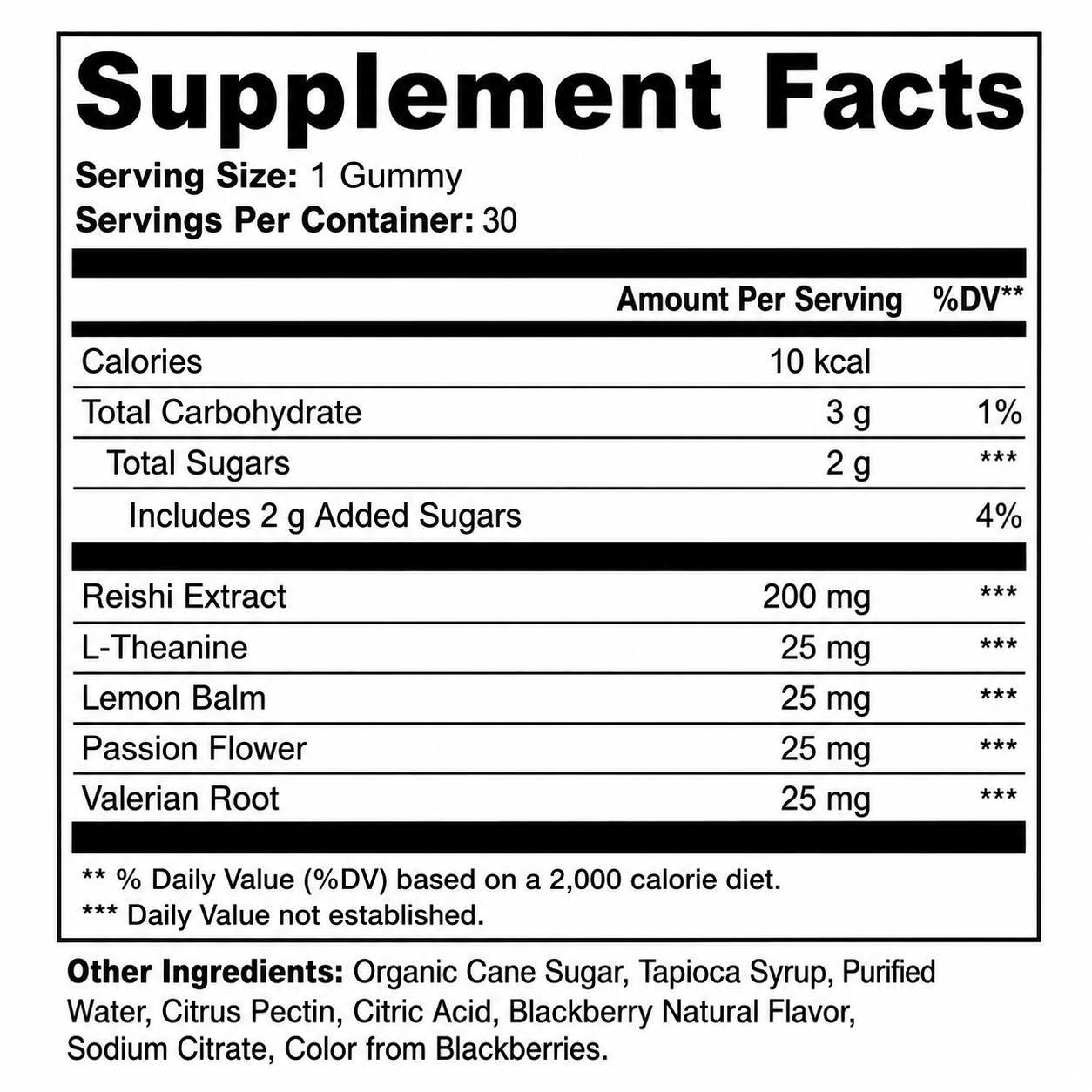 Reishi Relax Gummies